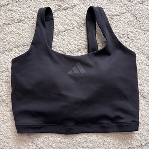 Adidas Power Light Support Bra Tank Black